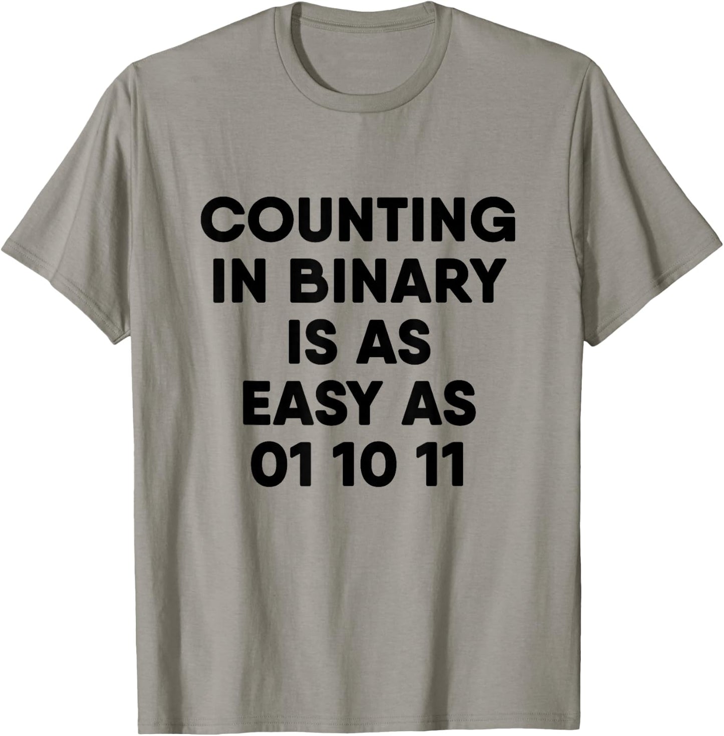 Computer Science Counting in Binary T-Shirt - T-Shirt | Sand