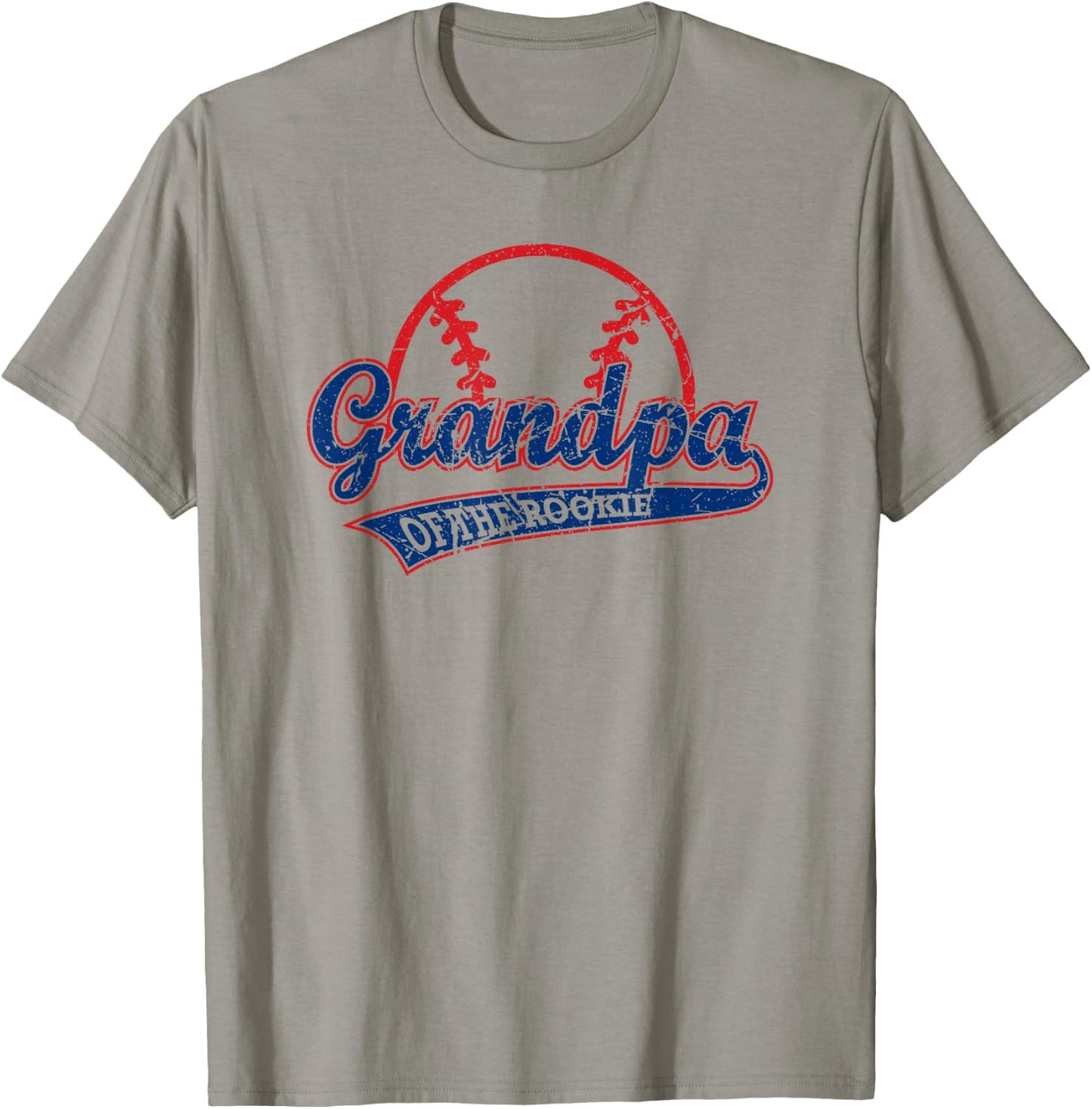 Funny Vintage Baseball Grandpa of the Rookie T-Shirt - T-Shirt | Sand