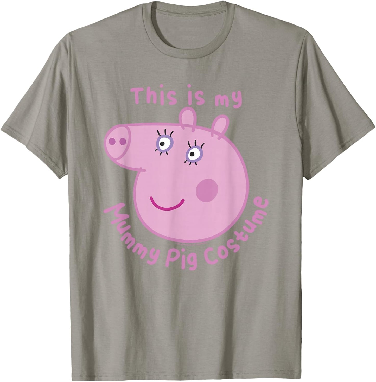 Peppa Pig Halloween This Is My Mummy Pig Costume T-Shirt - T-Shirt | Sand