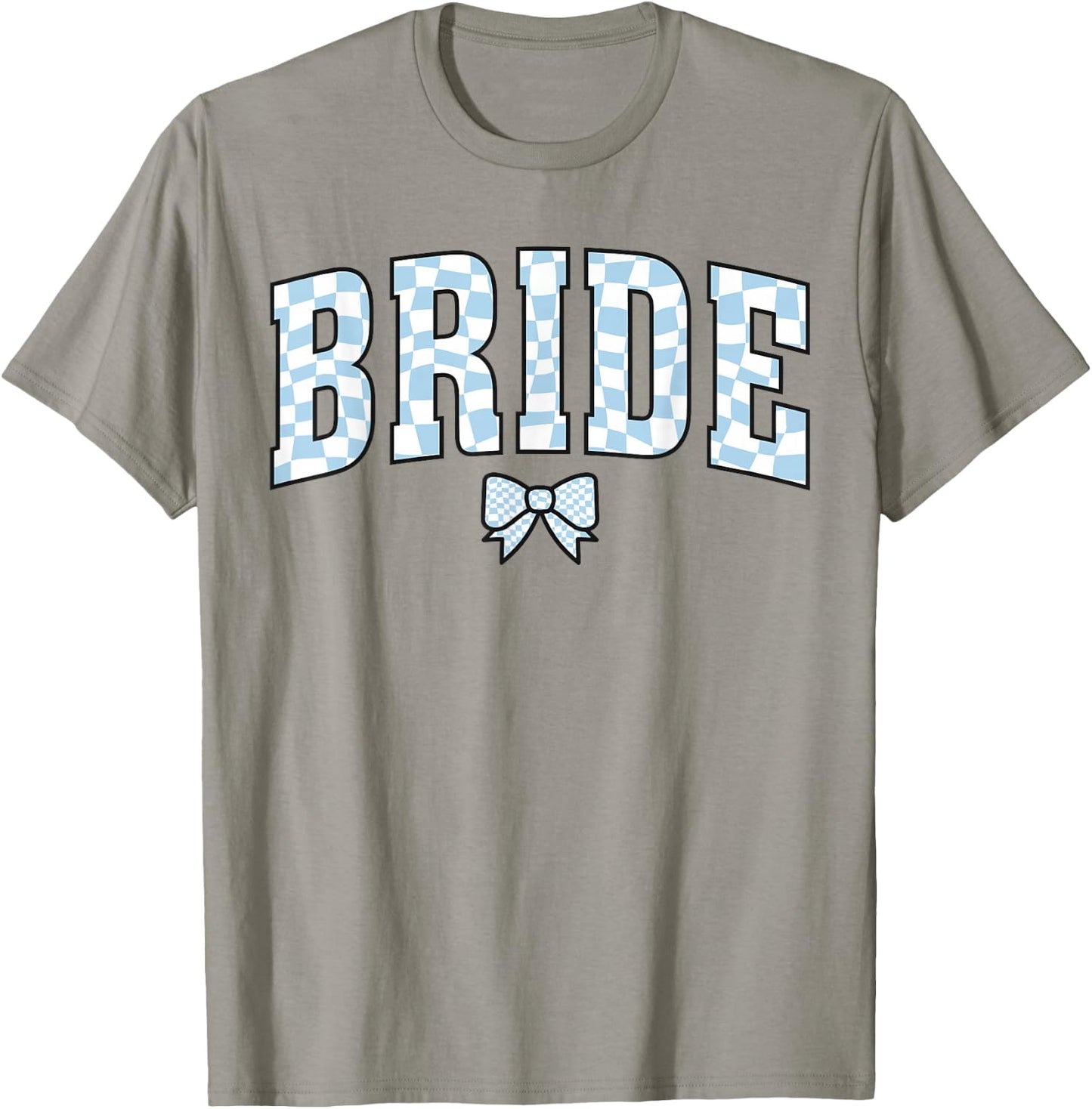 Bride Coquette Bow Engagement Future Mrs Bridal Bachelorette T-Shirt - T-Shirt | Sand