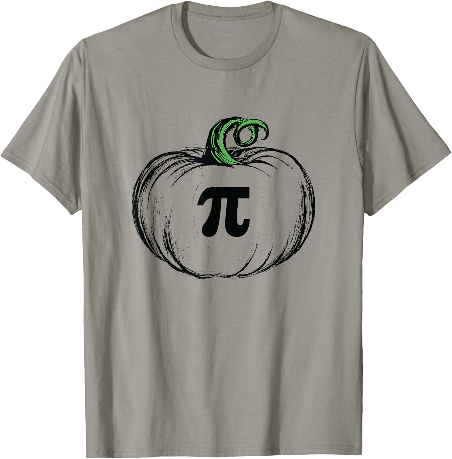 Pumpkin Pie Math Funny Halloween Thanksgiving Pi Day T-Shirt - T-Shirt | Sand