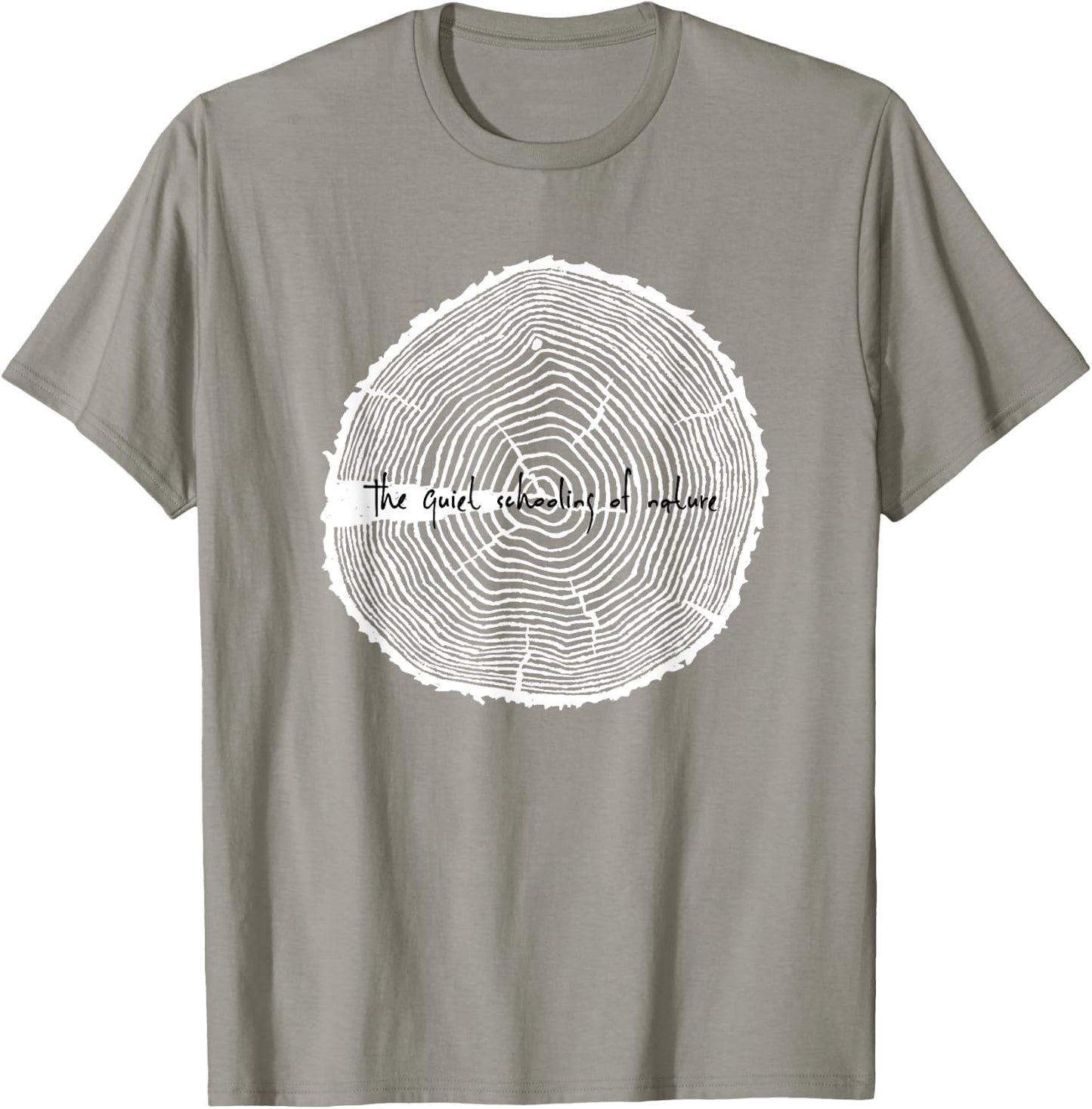 The Quiet Schooling Of Nature - Charlotte Mason T-Shirt - T-Shirt | Sand