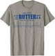 Funny Foodie Baker Baking Salted Butter T-Shirt - T-Shirt | Sand