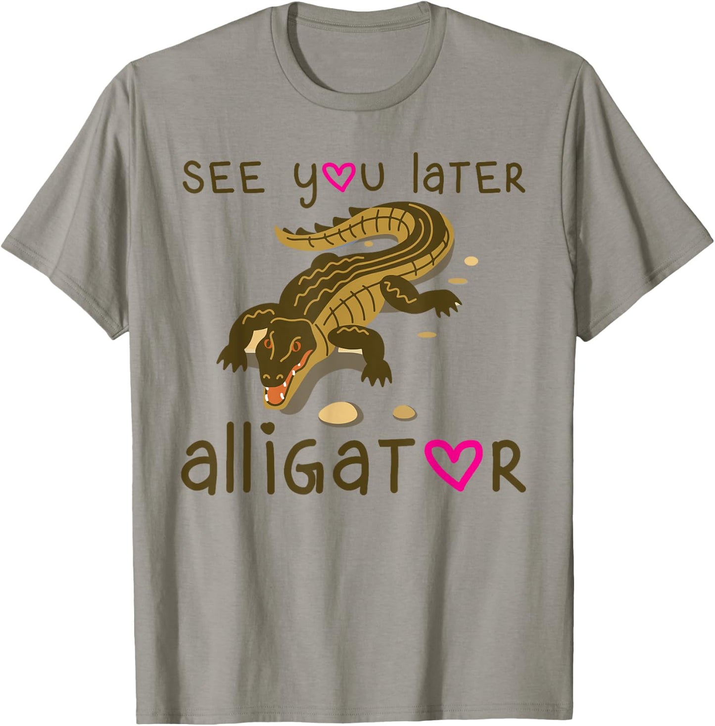 See You Later Alligator Shirt Kids Florida Gator Crocodile T-Shirt - T-Shirt | Sand