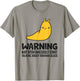 Warning May Spontaneously Start Talking About Banana Slugs T-Shirt - T-Shirt | Sand