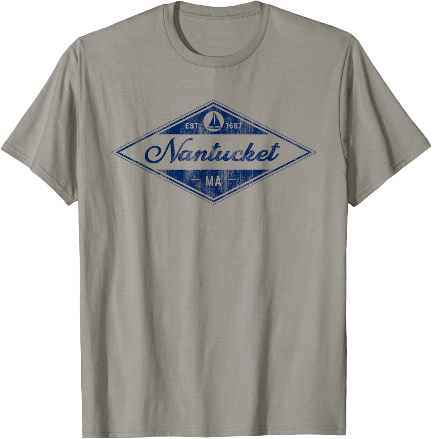 Nantucket Island Massachusetts Souvenir T-Shirt - T-Shirt | Sand
