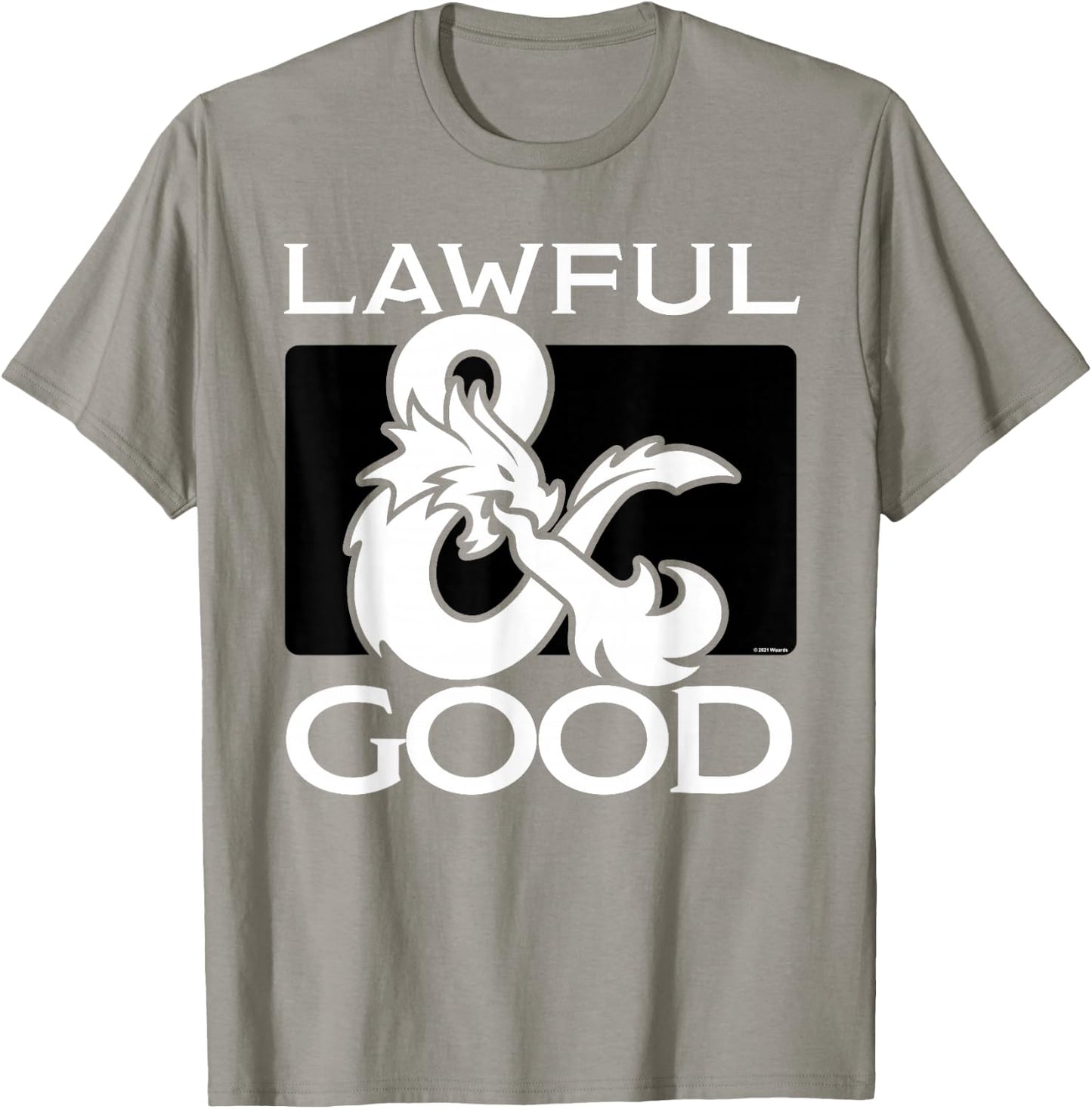 Dungeons & Dragons Lawful & Good T-Shirt - T-Shirt | Sand