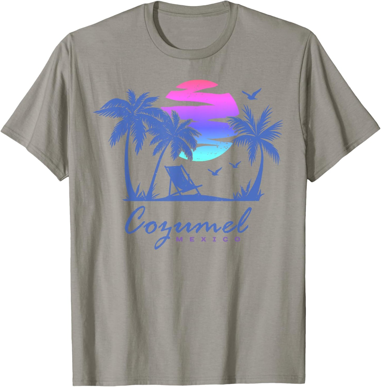 COZUMEL Mexico Beach Vacation Spring Break Honeymoon Vintage T-Shirt - T-Shirt | Sand