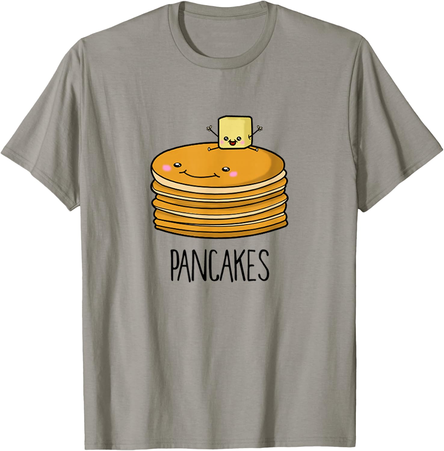 Pancakes and Syrup Cute Kawaii Cute BFF Shirts T-Shirt - T-Shirt | Sand