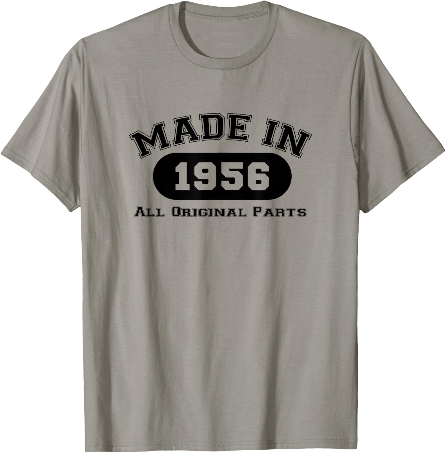 Year of manufacture 1956 original parts birthday gift 66 years T-Shirt - T-Shirt | Sand