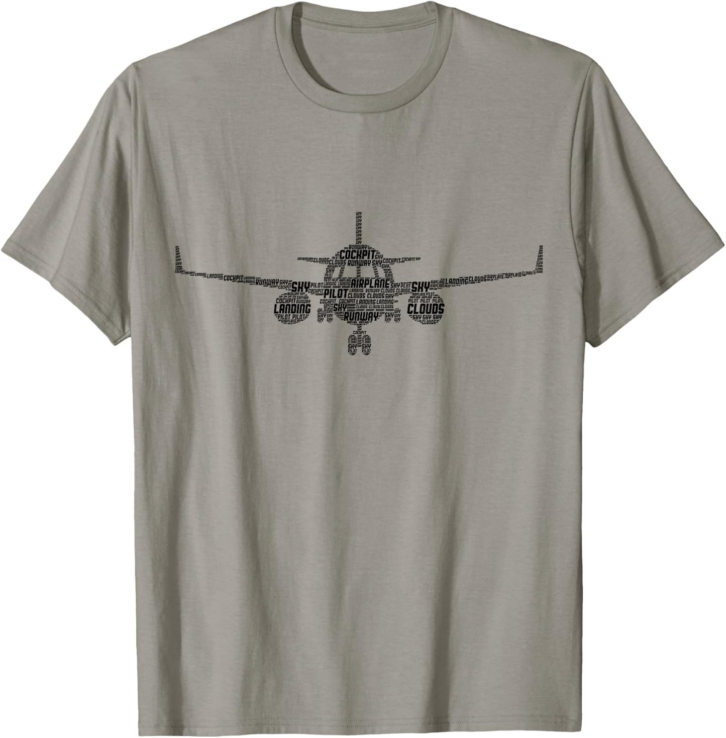 Aeroplane Pilot Children Men Boys T-Shirt - T-Shirt | Sand
