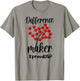 DSP Difference Maker Direct Support Professional DSP Nurse T-Shirt - T-Shirt | Sand