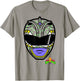 Power Rangers Green Ranger Retro Print Big Face T-Shirt - T-Shirt | Sand