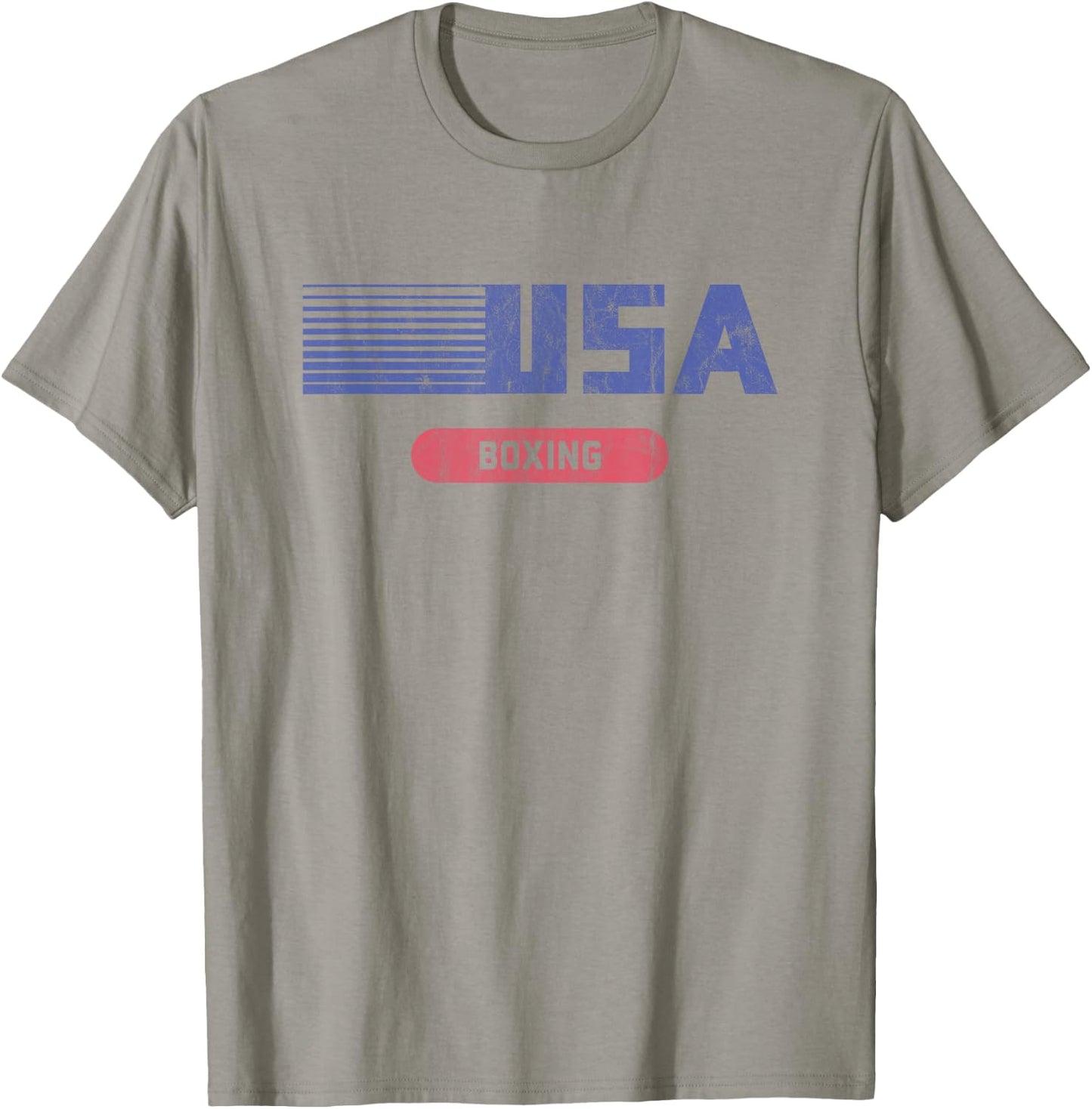 Retro USA 2020 Team American Boxing Vintage T-Shirt - T-Shirt | Sand