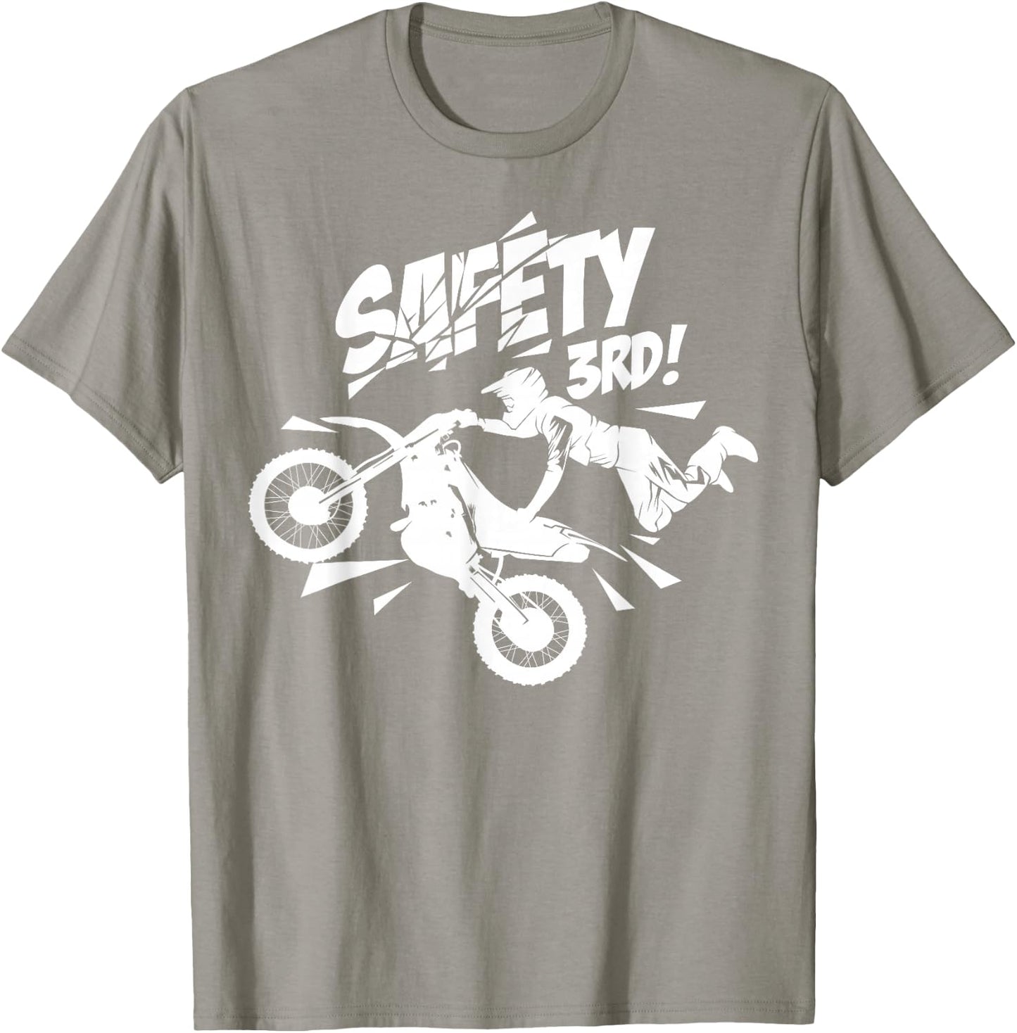 Cool Motorbike Safety 3rd Shirt - Get Your 1st Present! T-Shirt - T-Shirt | Sand