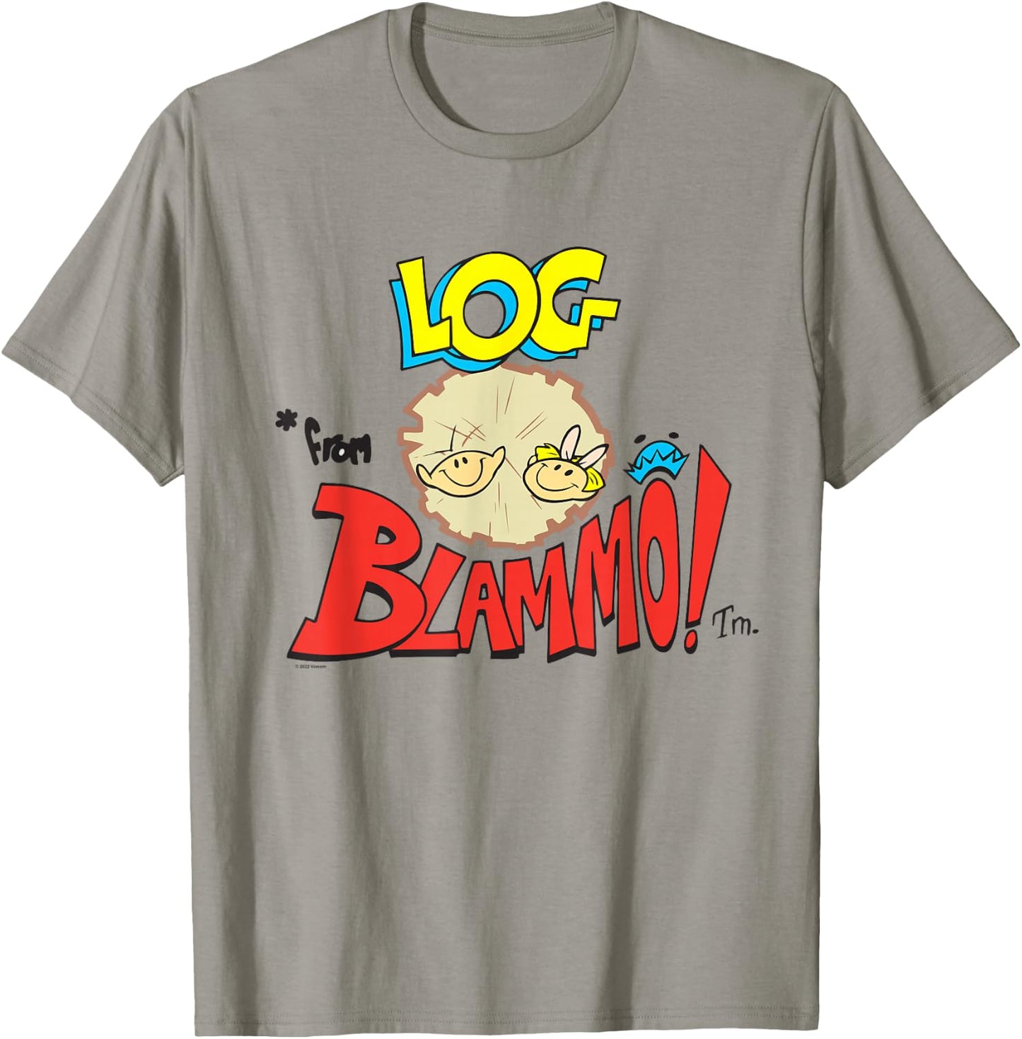 Ren & Stimpy Log From Blamo T-Shirt - T-Shirt | Sand