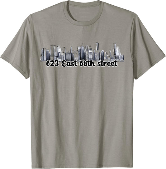 Team Lucy New York Address T-Shirt - T-Shirt | Sand