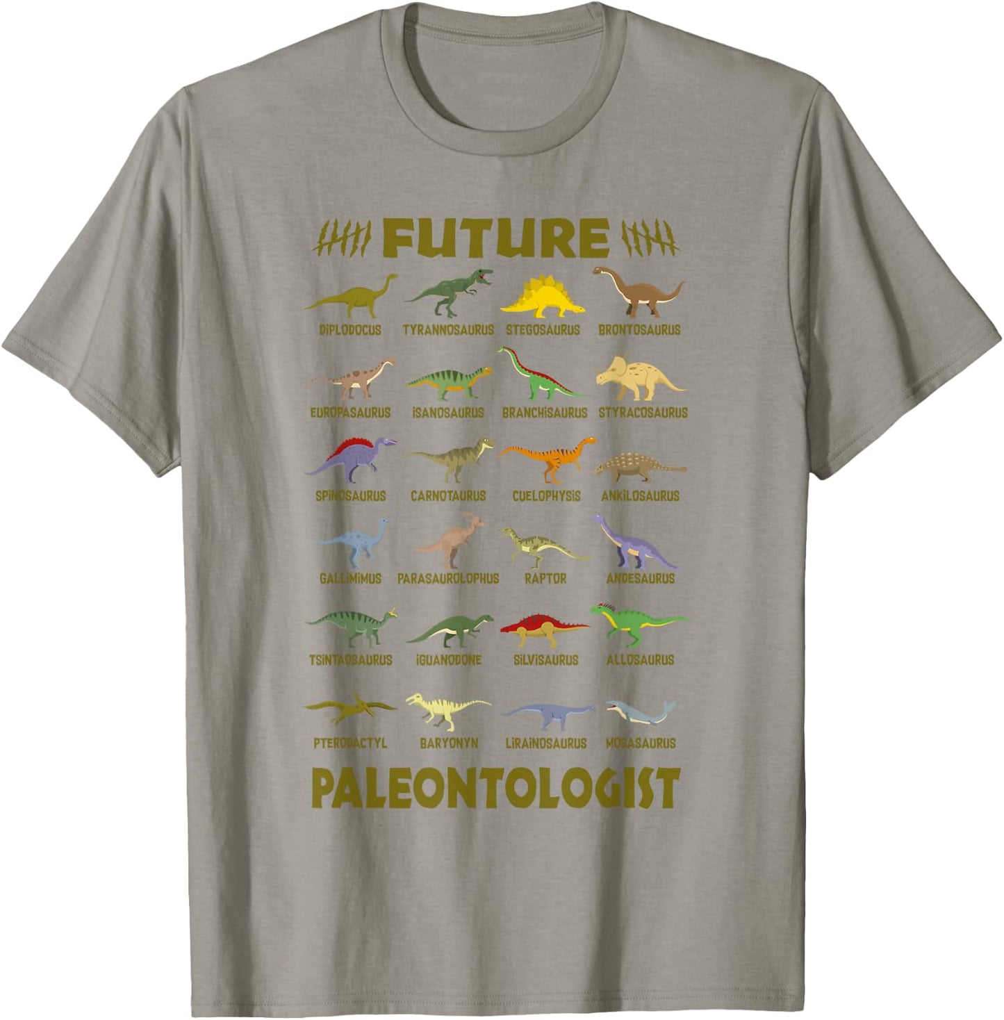 Future Paleontologist Dinosaur Costume Shirts Boys and Girls T-Shirt - T-Shirt | Sand