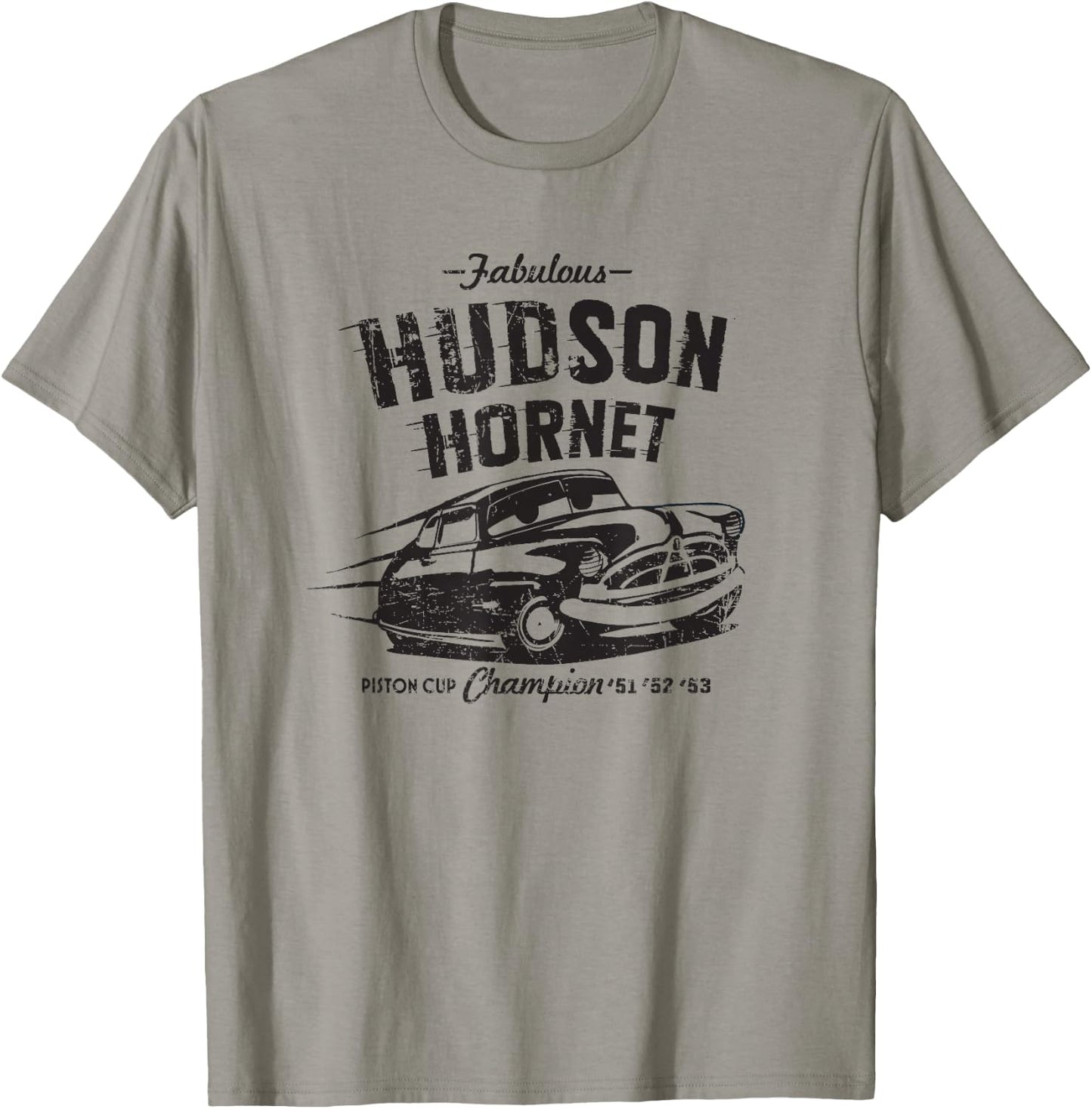 Disney and Pixar’s Cars Hudson Hornet Piston Cup Champion T-Shirt - T-Shirt | Sand