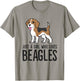 Just a Girl Who Loves Beagles T-Shirt - T-Shirt | Sand