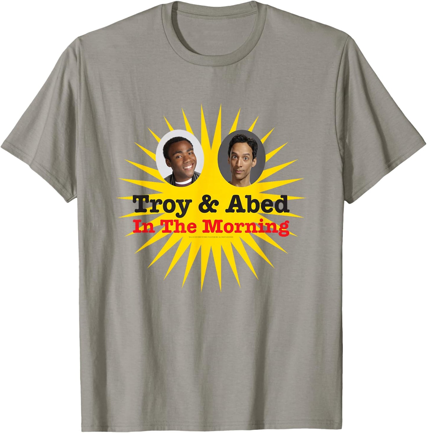 Community Troy & Abed in The Morning T-Shirt - T-Shirt | Sand