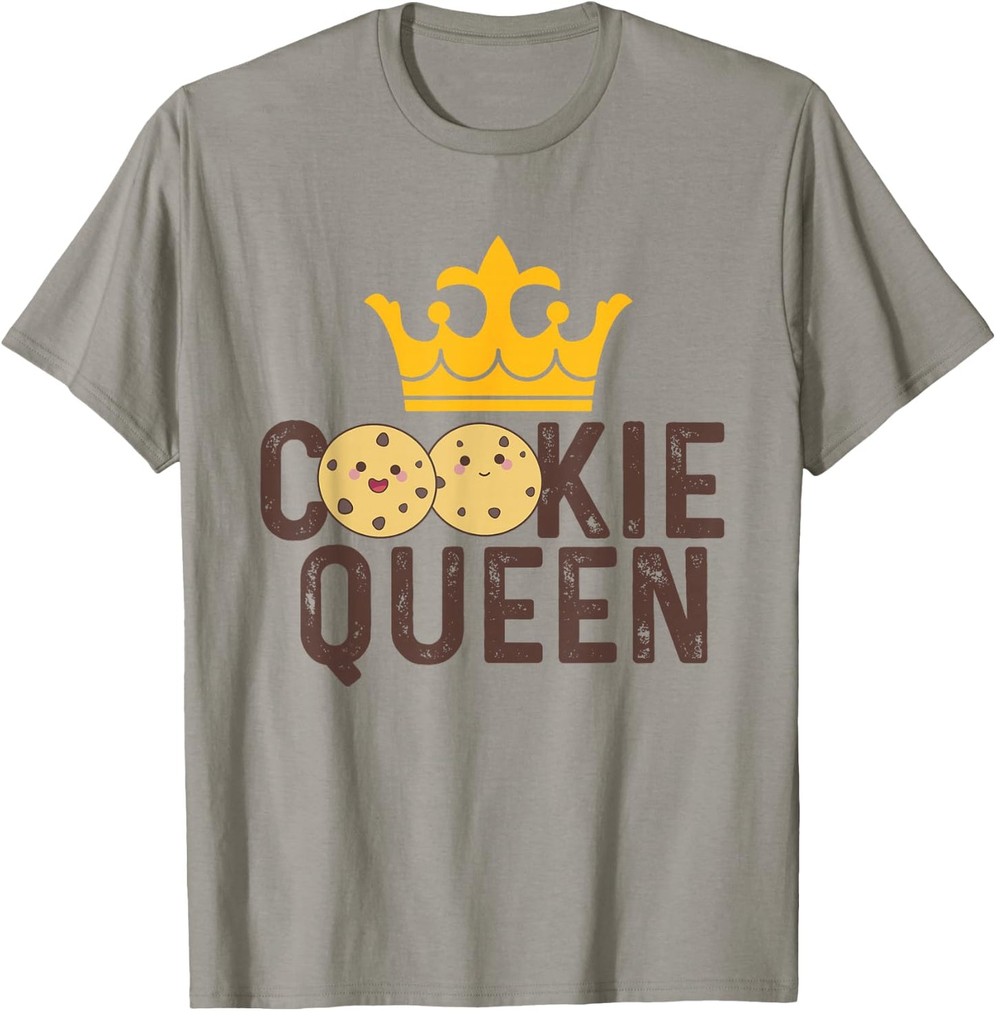 Cookie Queen - Cookie Lover Gift Cookie Baker Cookie Gift T-Shirt - T-Shirt | Sand