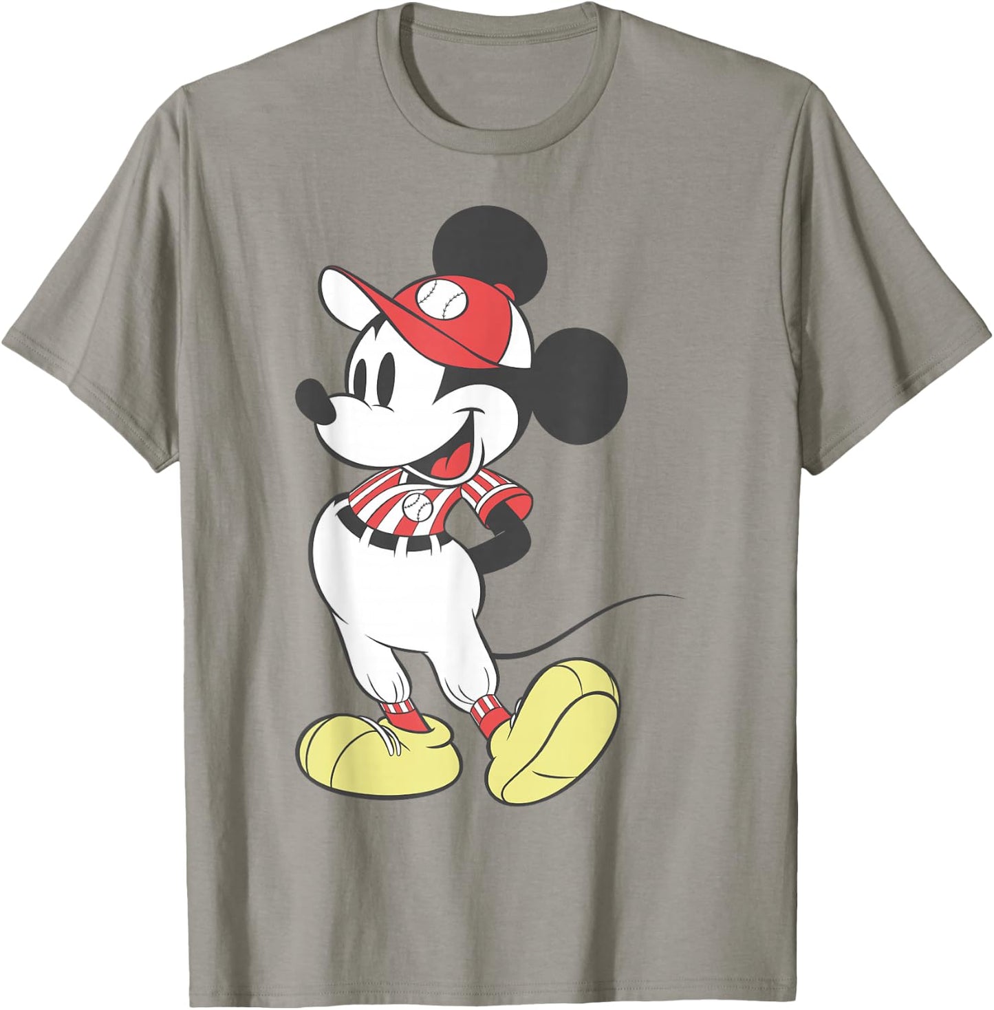 Disney Mickey Mouse Baseball Outfit T-Shirt - T-Shirt | Sand