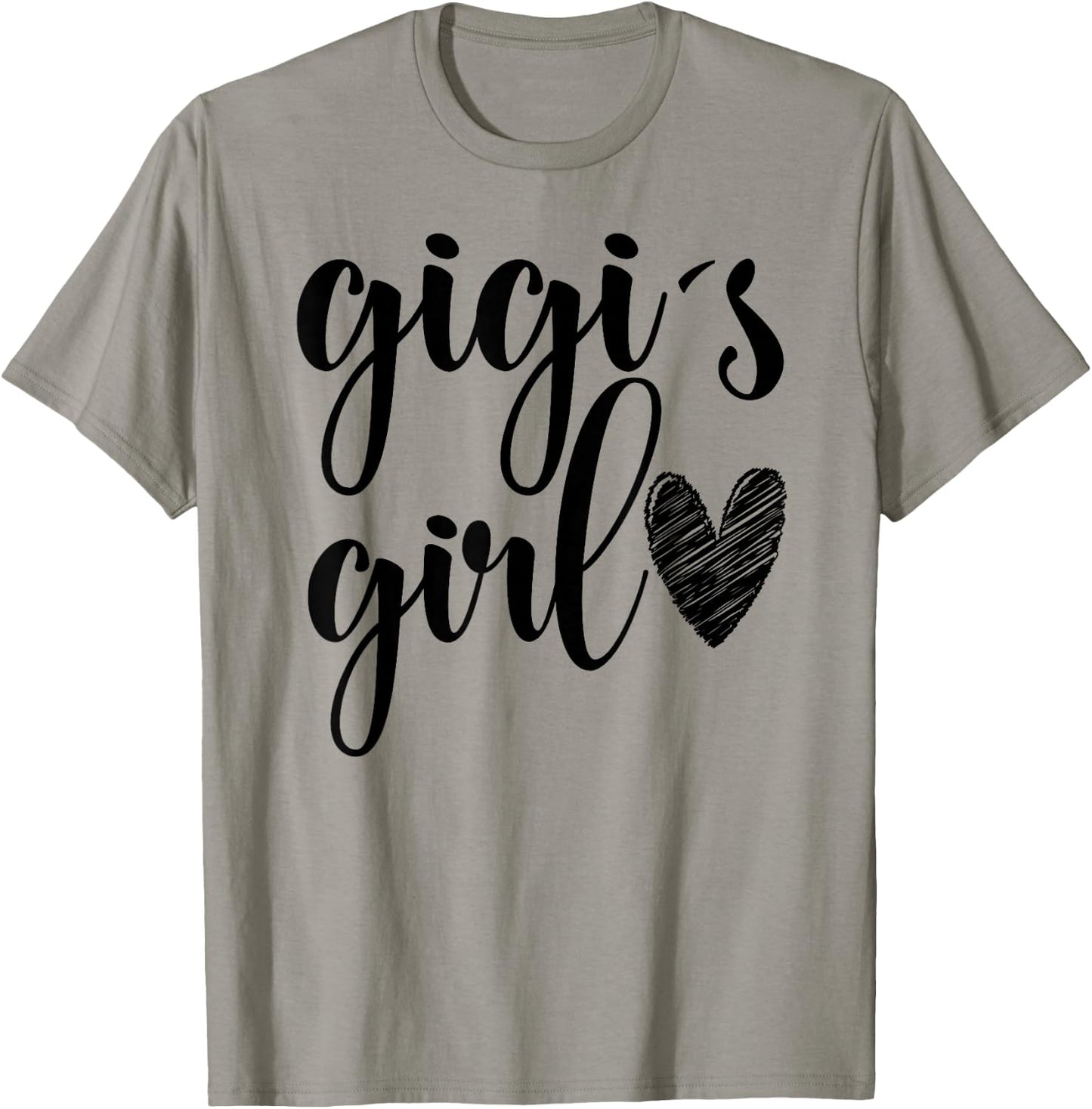 Funny Matching Gigi Girl for Grandma Whit Girl Mother's Day T-Shirt - T-Shirt | Sand