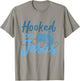 Hooked On Jesus Bass Fishing T-Shirt - T-Shirt | Sand