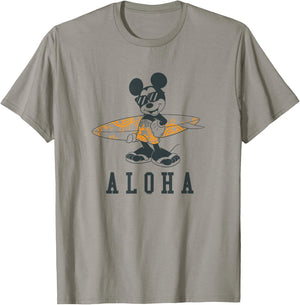 Mickey Mouse - Aloha Surf T-Shirt - T-Shirt | Sand