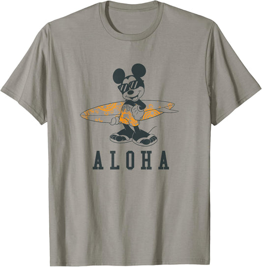 Mickey Mouse - Aloha Surf T-Shirt - T-Shirt | Sand