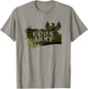 God's Army Christian Boys and Youth Military type T-Shirt - T-Shirt | Sand