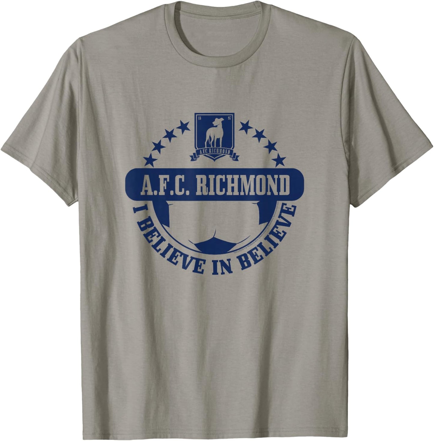 Ted Lasso AFC Richmond I Believe Small T-Shirt - T-Shirt | Sand