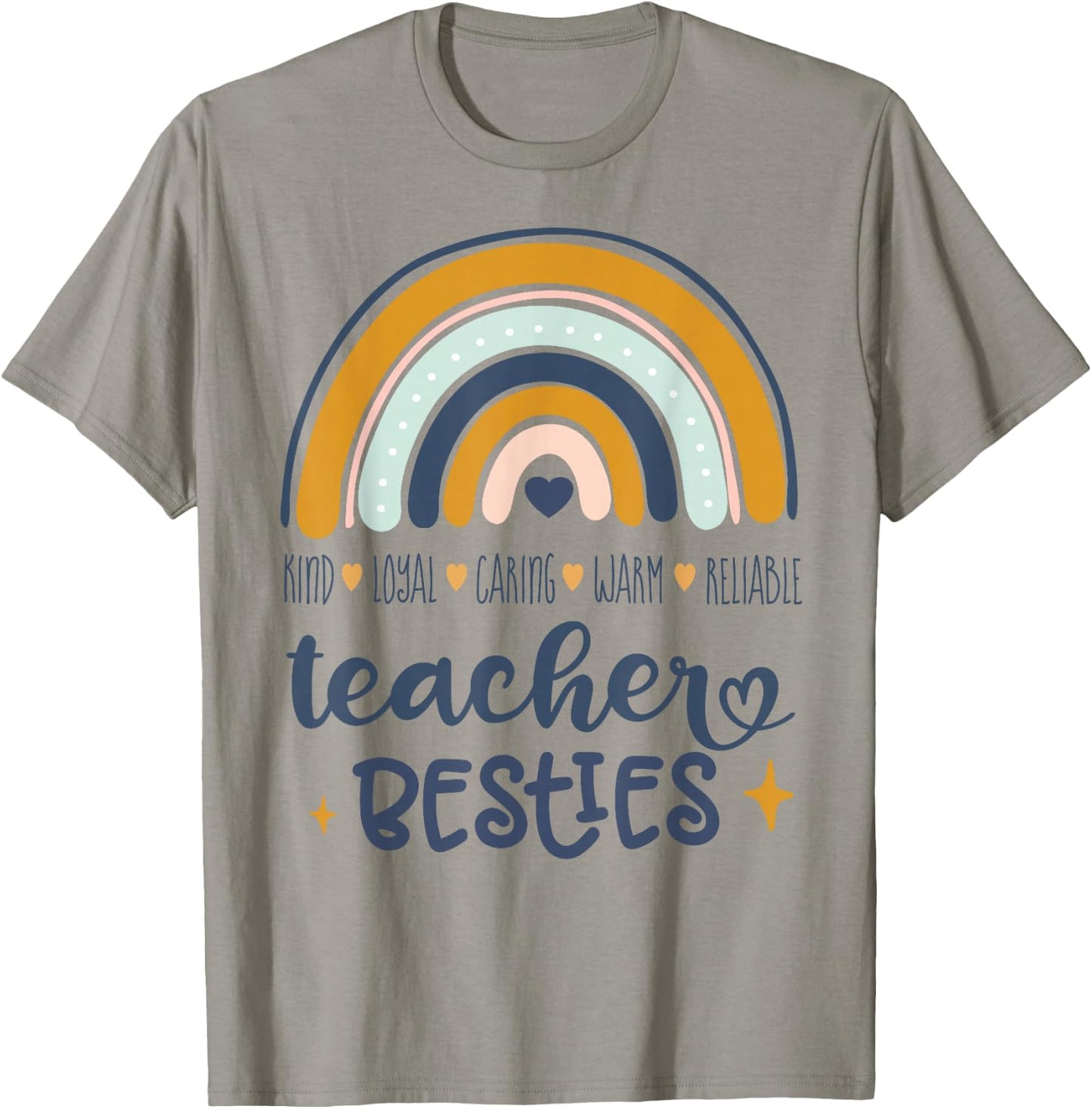 Matching Teachers Best Friend She's My Teacher Besties Men Women Kids T-Shirt - T-Shirt | Sand