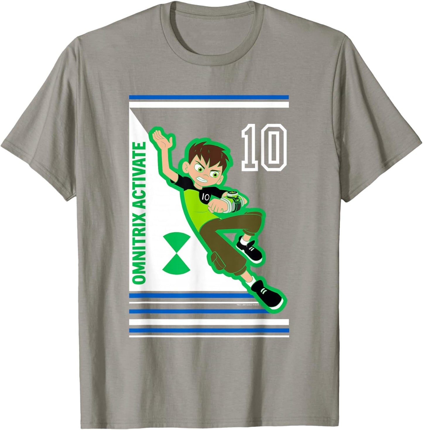 Ben 10 Omnitrix Activate T-Shirt - T-Shirt | Sand