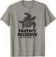 Sea Turtle Protect and Preserve Brevard County FL T-Shirt - T-Shirt | Sand