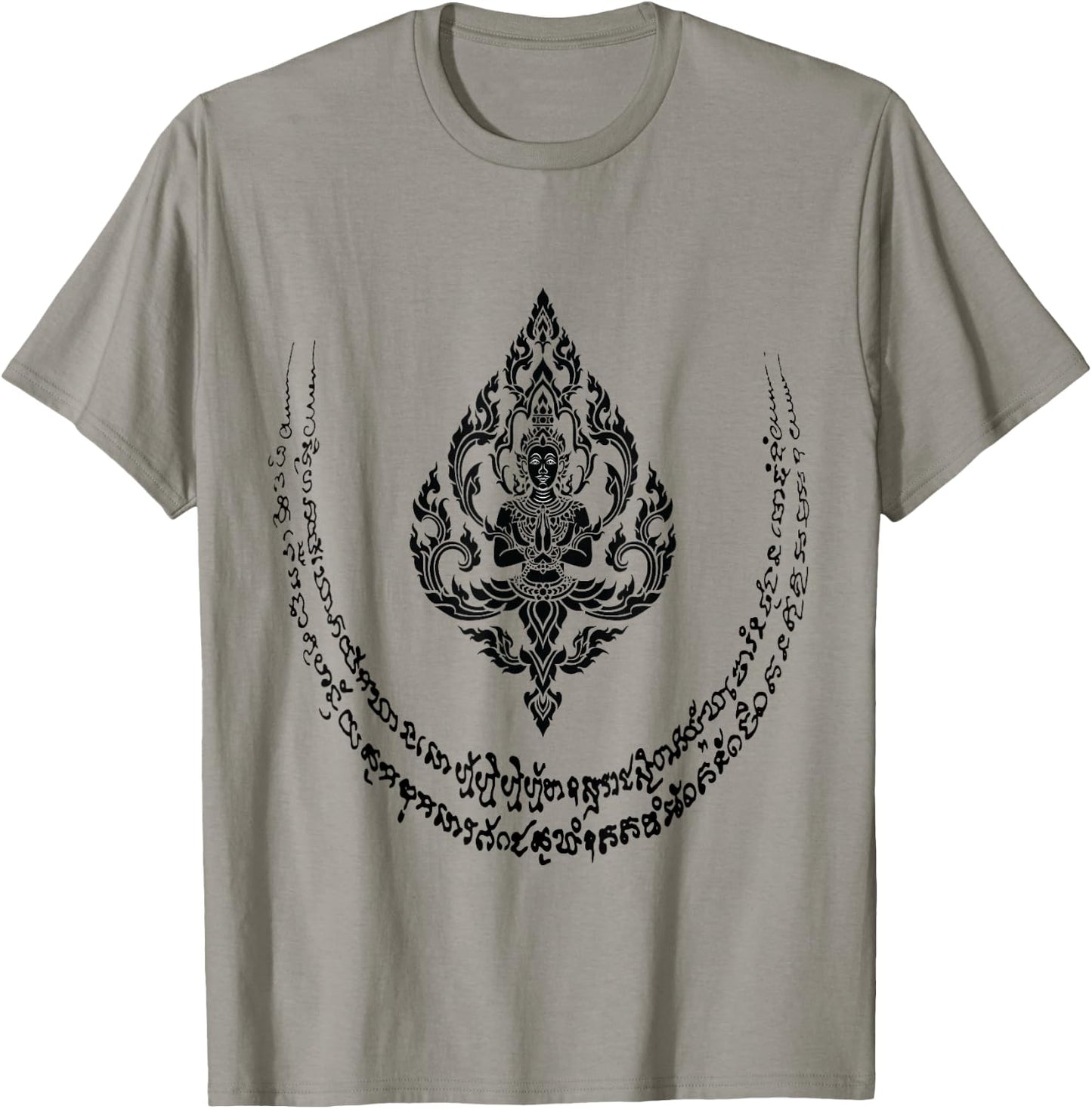 Thai Design Thailand Fashion Magical Thai Tattoos Sak Yant T-Shirt - T-Shirt | Sand