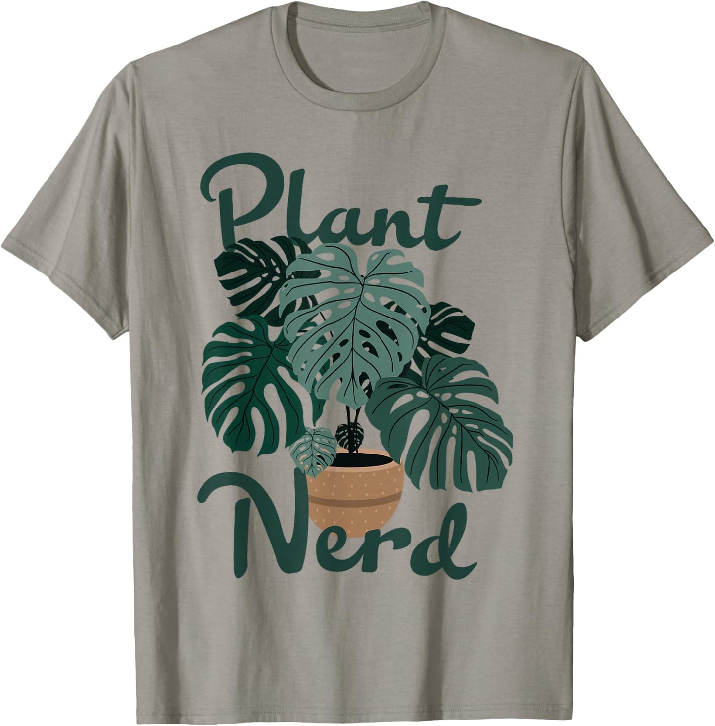 Plant Nerd Monstera T-Shirt - T-Shirt | Sand