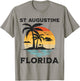 St Augustine Florida Beach Surf Summer Vacation Vintage Women Kids T-Shirt - T-Shirt | Sand