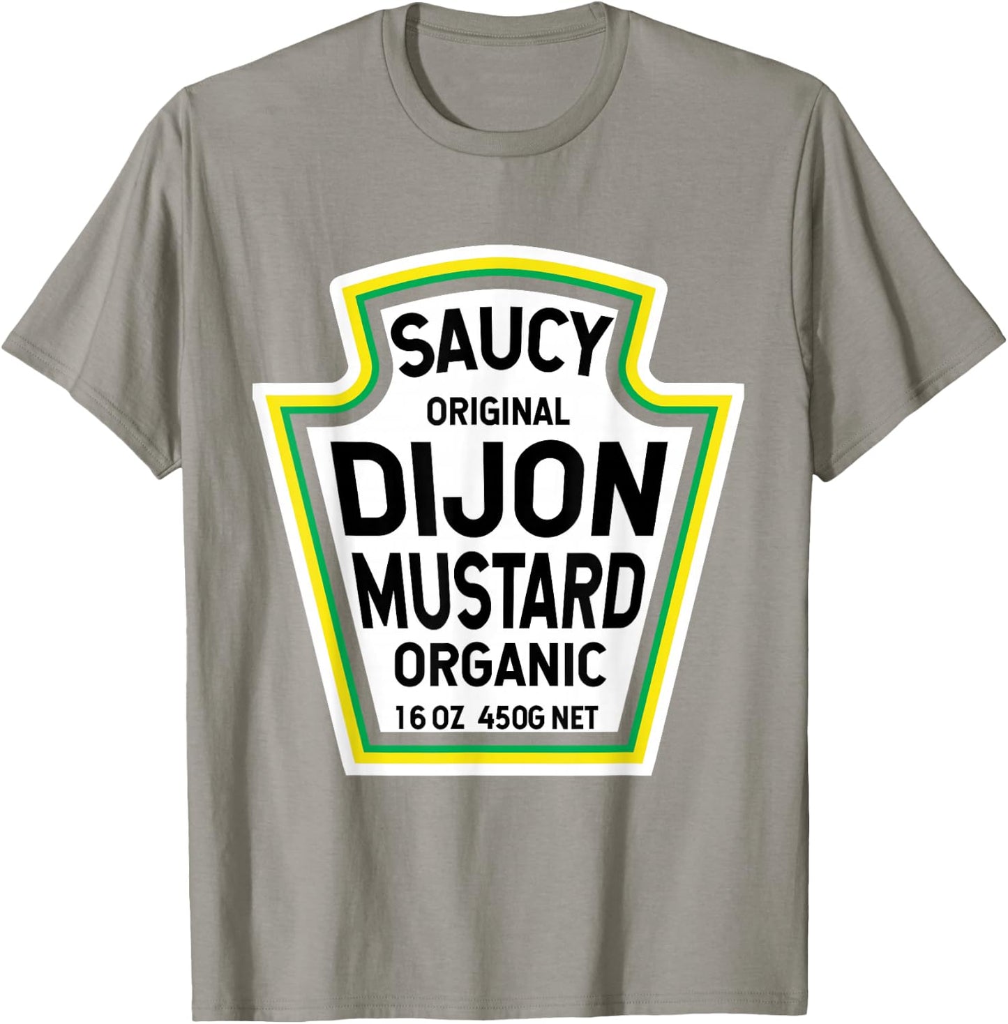 Dijon Mustard Easy Halloween Costume Matching Group Couples T-Shirt - T-Shirt | Sand