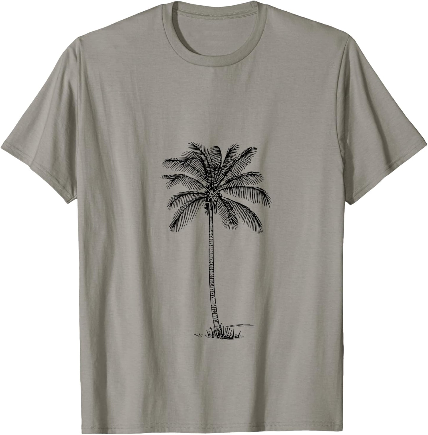 Coconut Palm Tree T-Shirt - T-Shirt | Sand