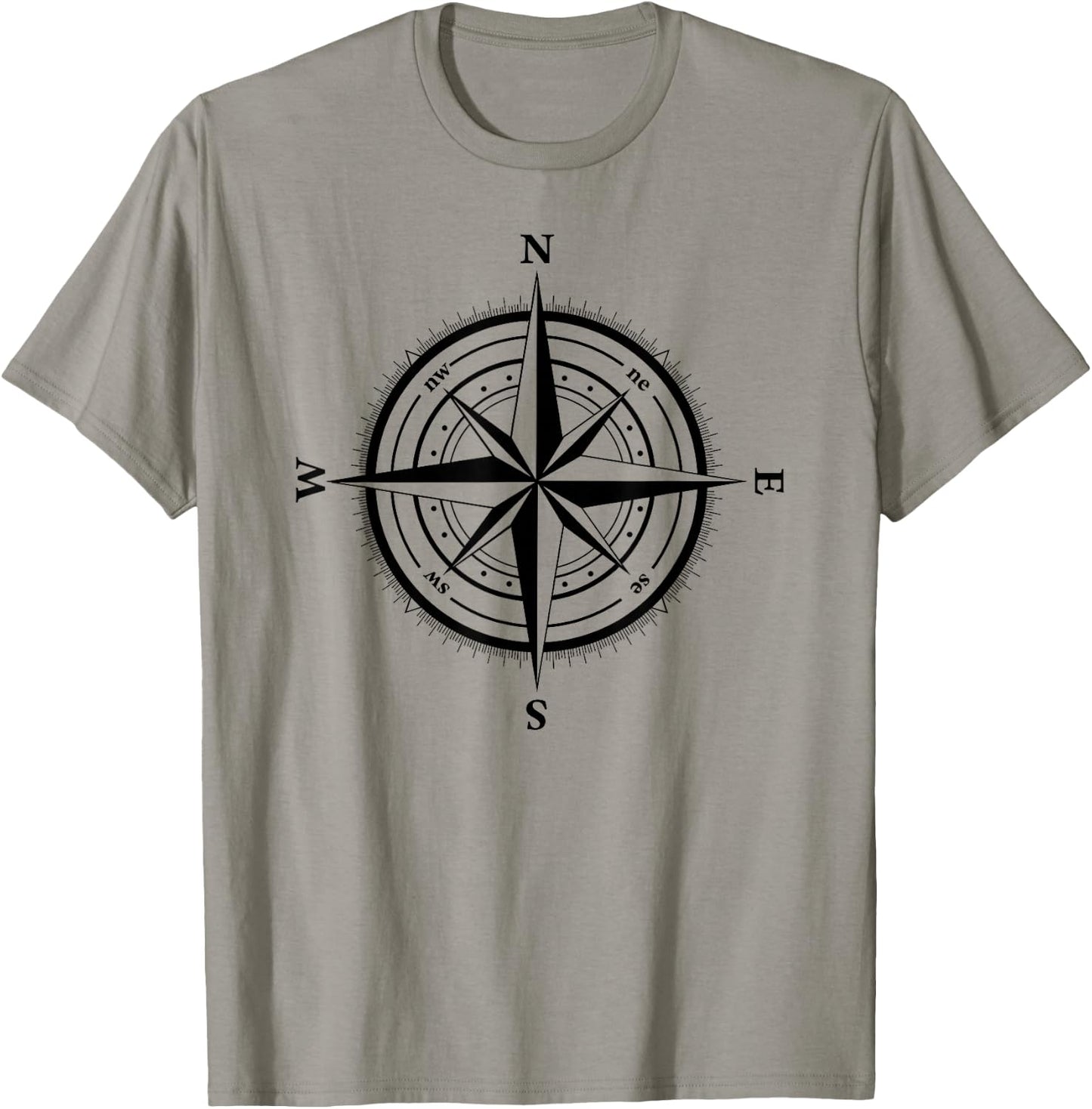 Nautical Compass T-Shirt - T-Shirt | Sand