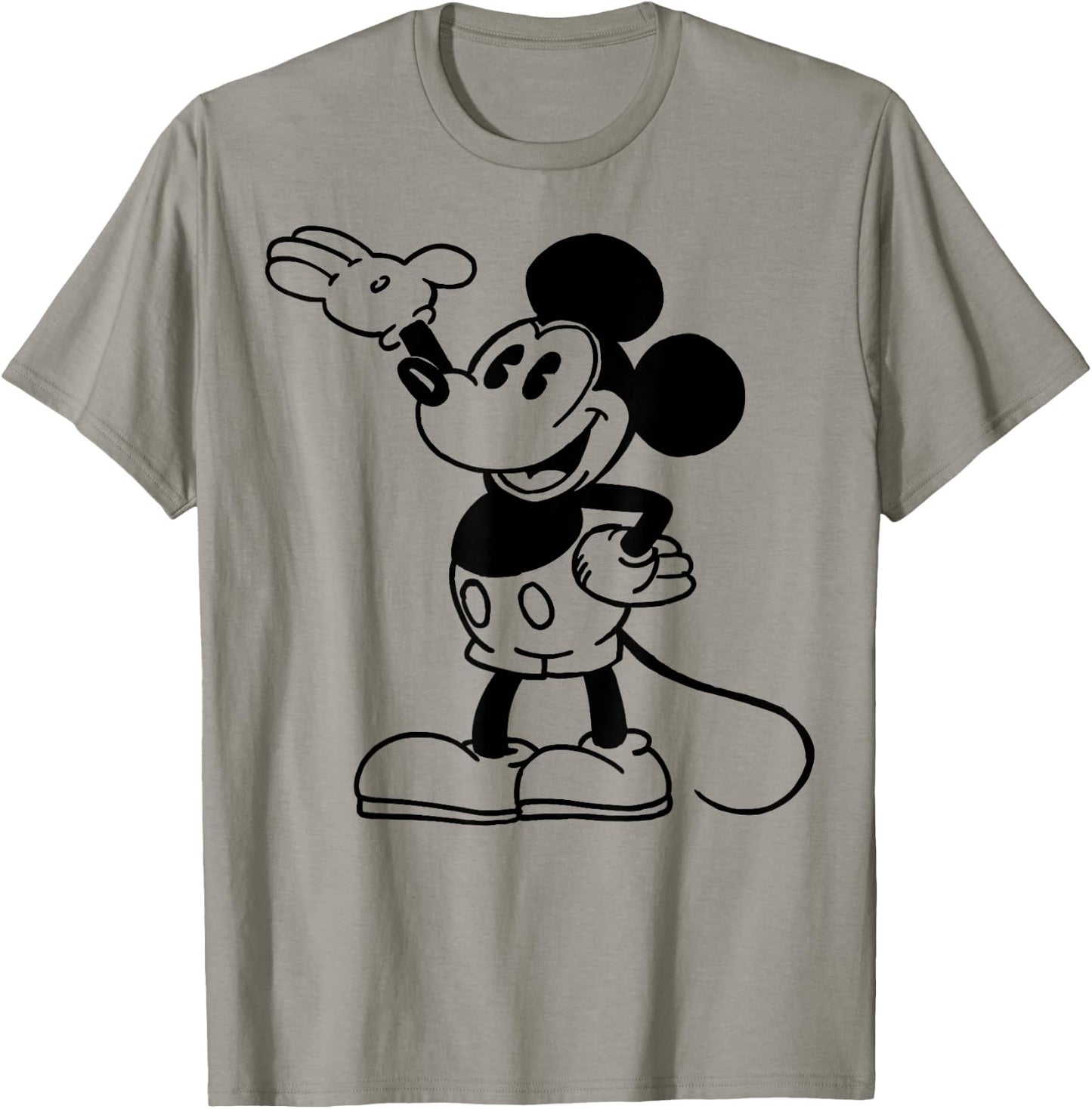 Disney Mickey and Friends Mickey Mouse Classic Pose T-Shirt - T-Shirt | Sand