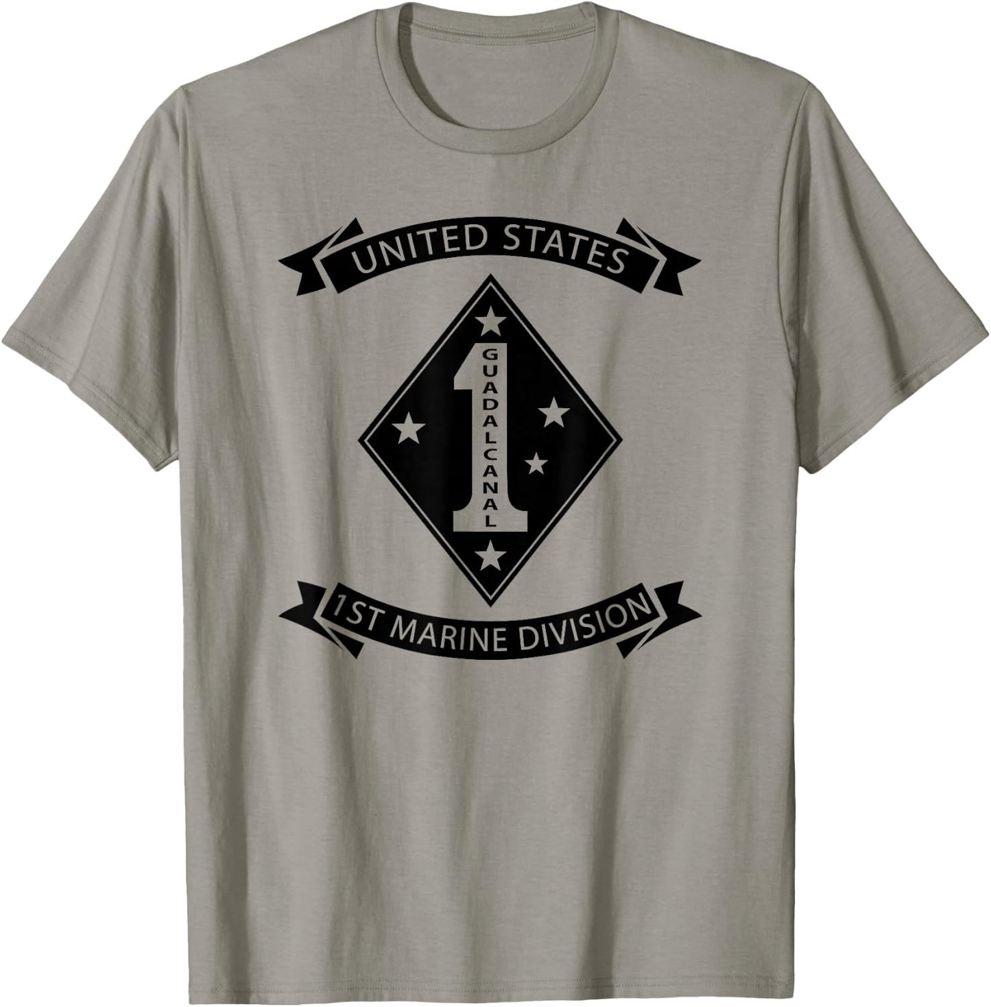 United States - 1ST Marine Division T-Shirt - T-Shirt | Sand