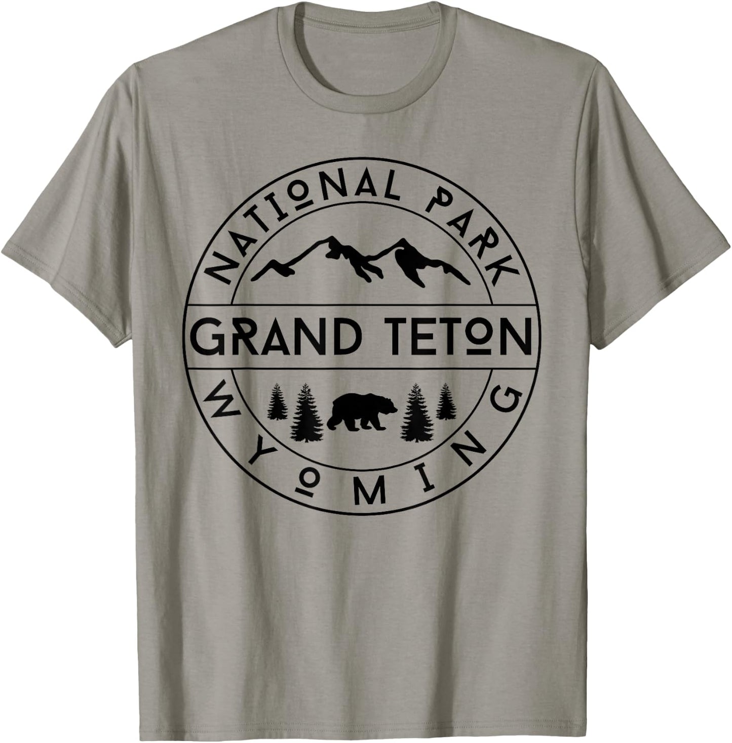 Grand Teton National Park T-Shirt - T-Shirt | Sand
