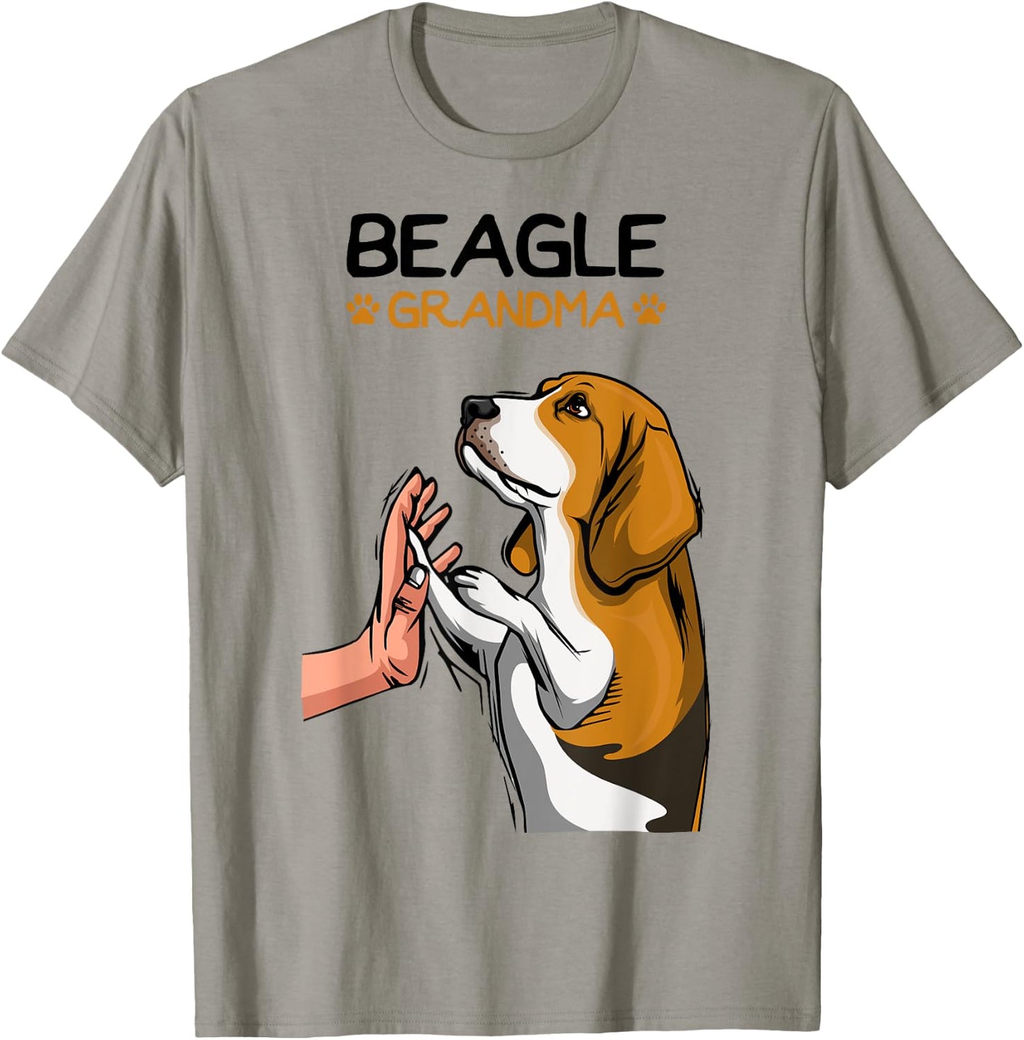 Beagle Grandma Dog Mom Grandmother Mother´s Day Women T-Shirt - T-Shirt | Sand