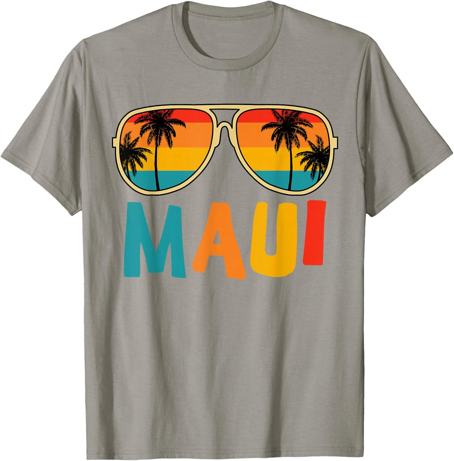 Maui T Shirt Hawaiian Sunglasses Kids Men Women Summer Beach T-Shirt - T-Shirt | Sand