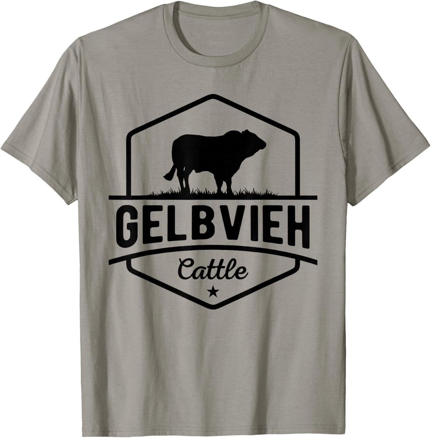 Cow Farmer - Gelbvieh Cattle T-Shirt - T-Shirt | Sand