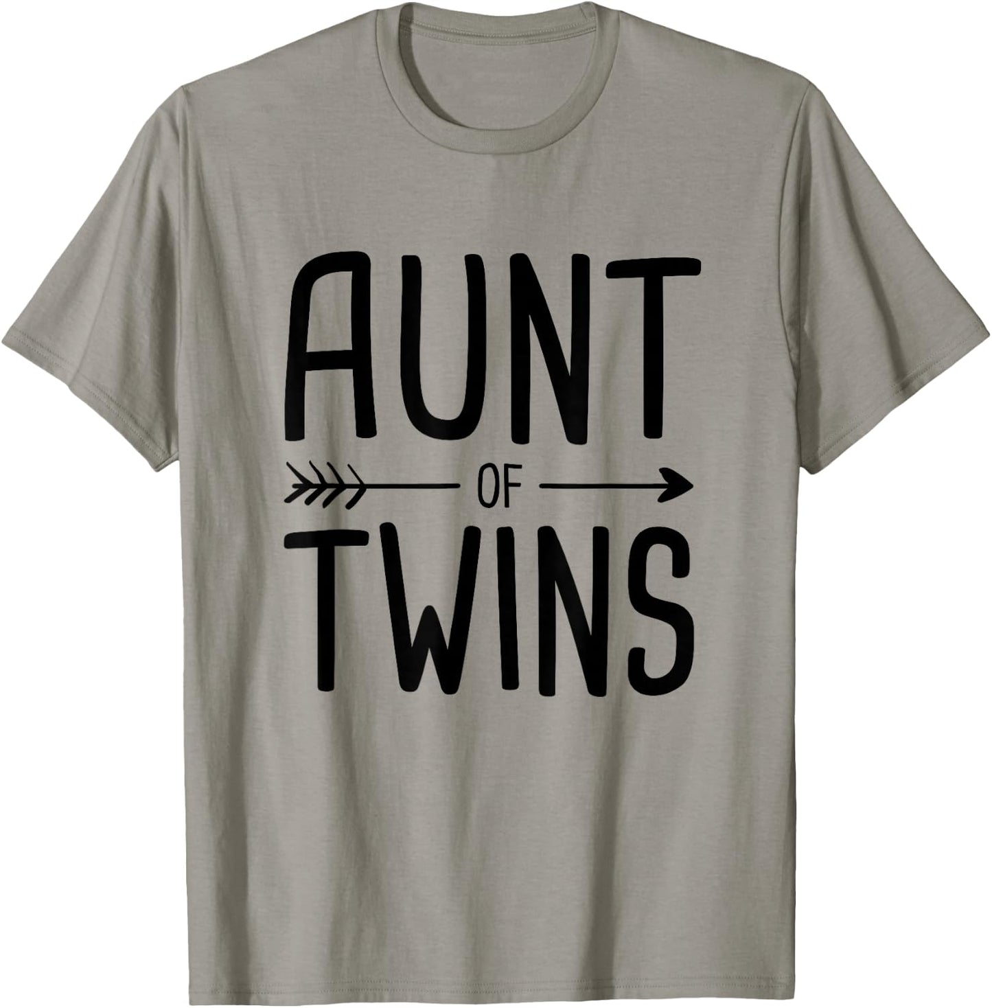 Aunt of Twins T-Shirt - T-Shirt | Sand