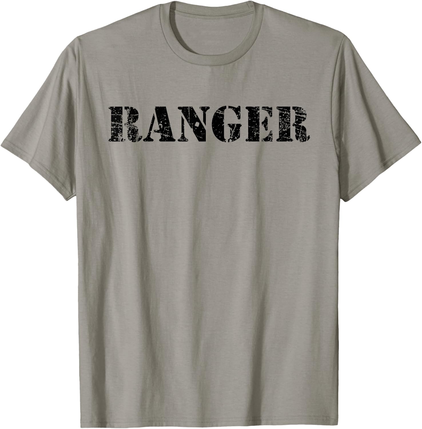 Vintage Ranger Classic Retro USA Military Distressed T-Shirt - T-Shirt | Sand